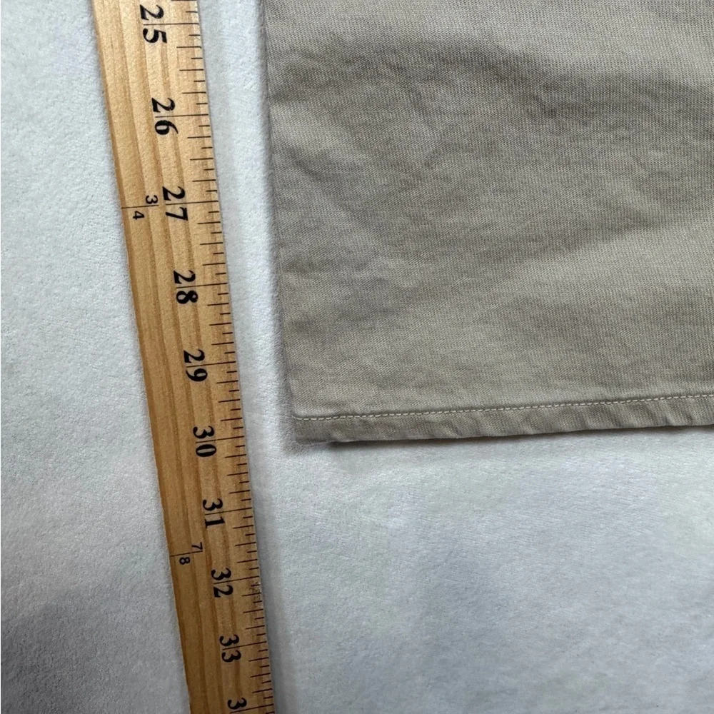 NWT Banana Republic 36W Khaki Straight-Fit Structured Trousers Pants